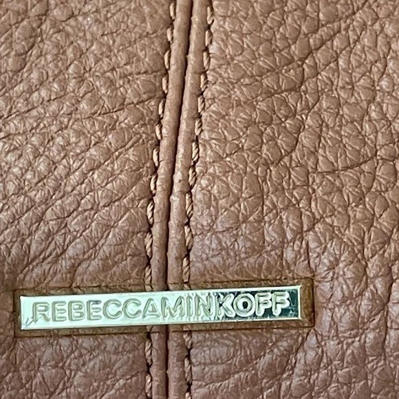 Like New Rebecca Minkoff Brown Leather Convertible Handle Bag - Picture 5 of 10